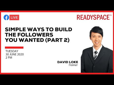 Simple ways to build the followers you wanted (Part 2)
